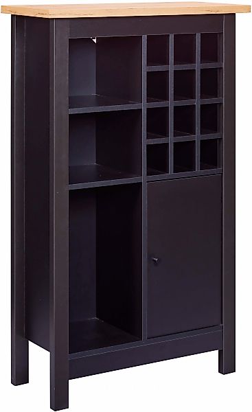 Inter Link Highboard "Helina" 1 Stk. tlg. Weinschrank, BxTxH: ca. 76,8 x 33 günstig online kaufen