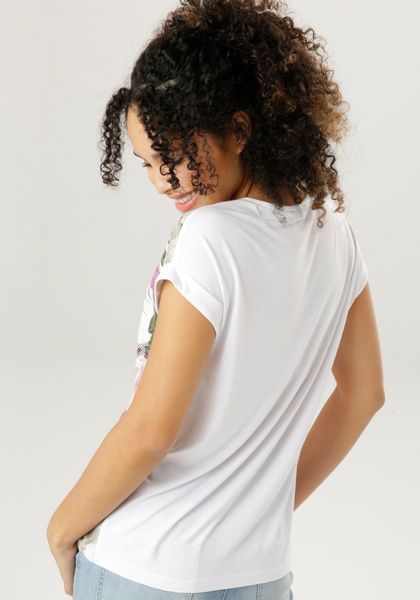 Aniston SELECTED Blusenshirt mit Glitzersteinchen günstig online kaufen