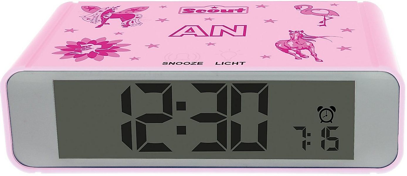 Scout Quarzwecker Digi Clock, 280001025 Kinderwecker, Digitalwecker, Gesche günstig online kaufen