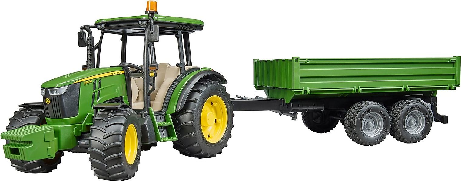 Bruder® Spielzeug-Traktor John Deere 5115M mit Bordwandanhänger 45 cm (0210 günstig online kaufen