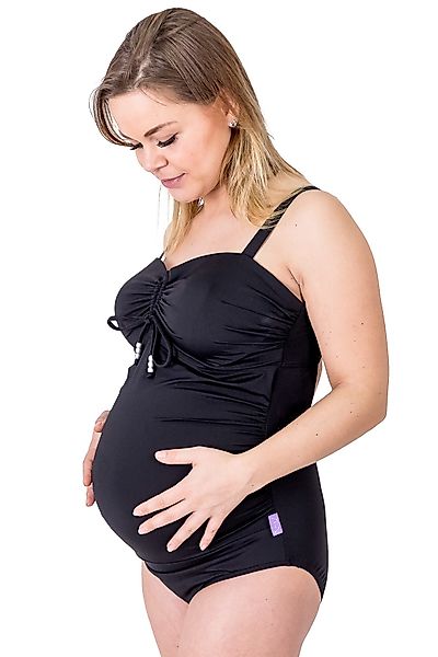 petit amour Umstandsbadeanzug CAMERONA in Schwarz günstig online kaufen