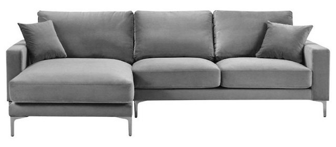 Xlmoebel Ecksofa Ecksofa Grau xxl Groß Textil Chesterfield Sitzmöbel Kreati günstig online kaufen