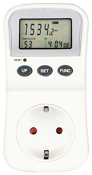 Hama Energiekostenmessgerät, digitaler Stromzähler für Steckdose, günstig online kaufen