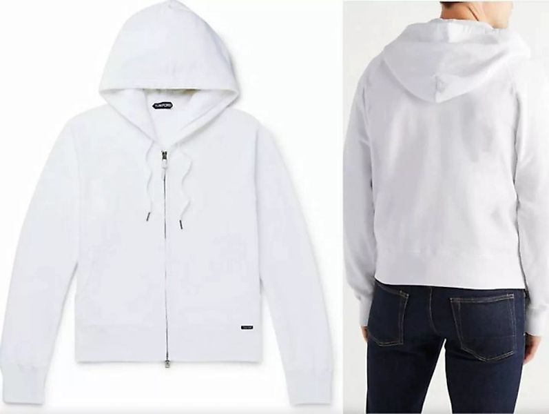 Tom Ford Sweatshirt TOM FORD Fleece Jacket Hooded Sweatjacke Cardigan Jacke günstig online kaufen