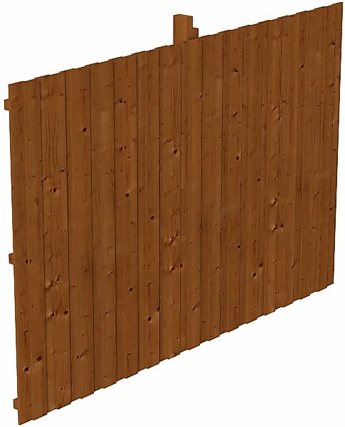 Skan Holz Rückwand Deckelschalung 341 x 220 cm Fichte Nussbaum günstig online kaufen