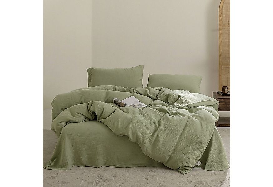 KEAYOO Bettwäsche SBD Double Gauze Muslin, Baumwolle, 2 teilig, Double Gauz günstig online kaufen