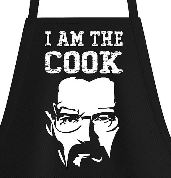 Youth Designz Grillschürze I AM THE COOK Schürze Kochschürze für Männer mit günstig online kaufen