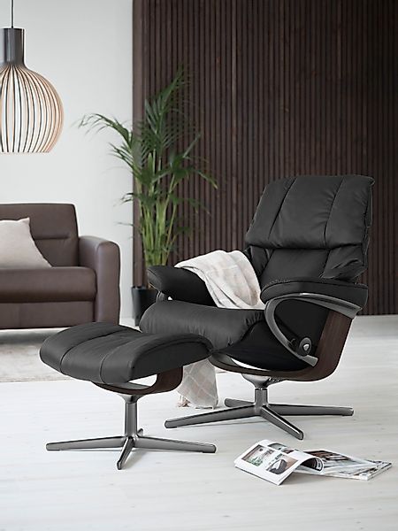 Stressless® Relaxsessel »Reno«, (Set, Relaxsessel mit Hocker), mit Hocker, günstig online kaufen