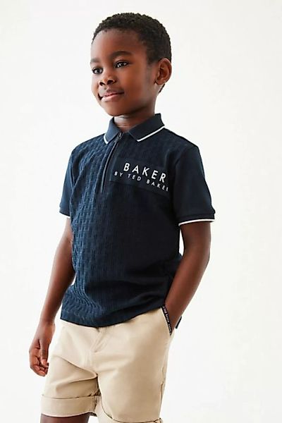 Baker by Ted Baker Poloshirt Baker By Ted Baker strukturiertes Poloshirt (1 günstig online kaufen
