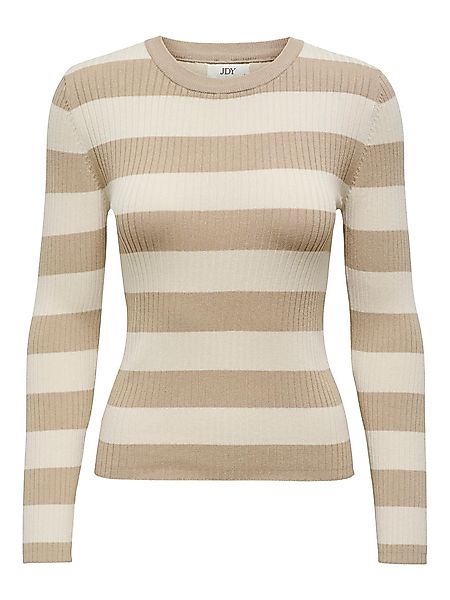 JACQUELINE de YONG Strickpullover Gestreift Langarm günstig online kaufen