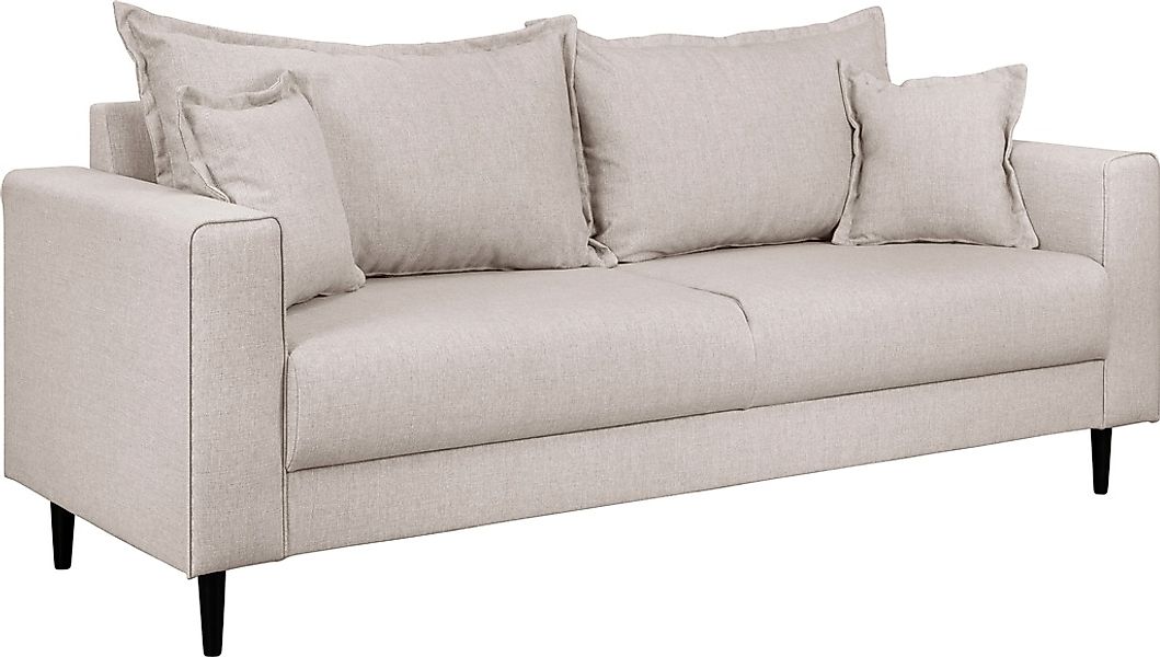 Home affaire 2-Sitzer "VEYRAS, hoher Sitzkomfort, Maße B/T/H: 162/84/76 cm" günstig online kaufen