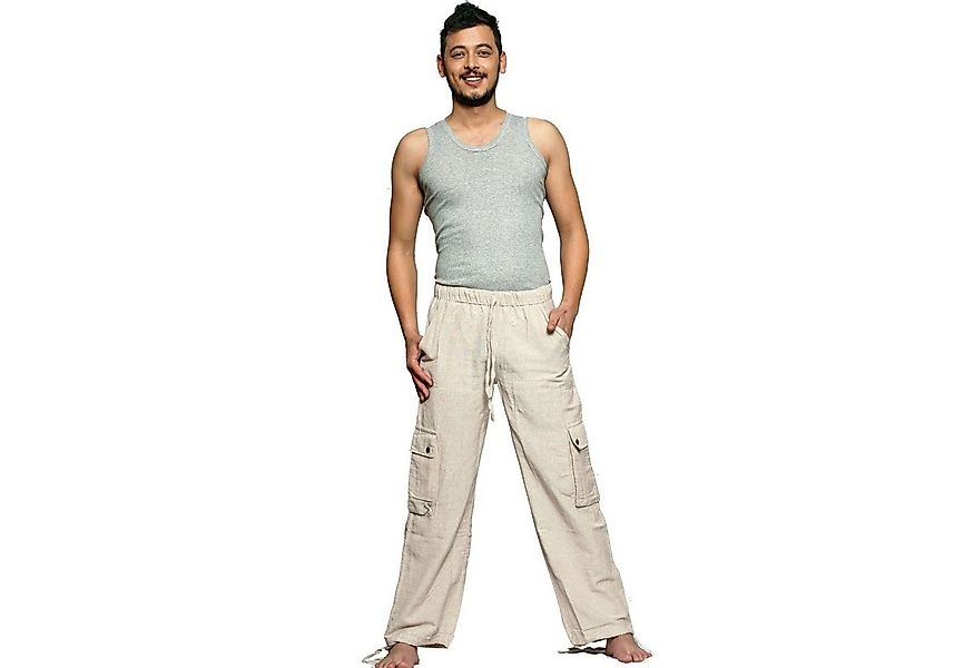 SIMANDRA Haremshose Cargohose aus Baumwolle (1-tlg) im Cargo-Stil mit Gummi günstig online kaufen