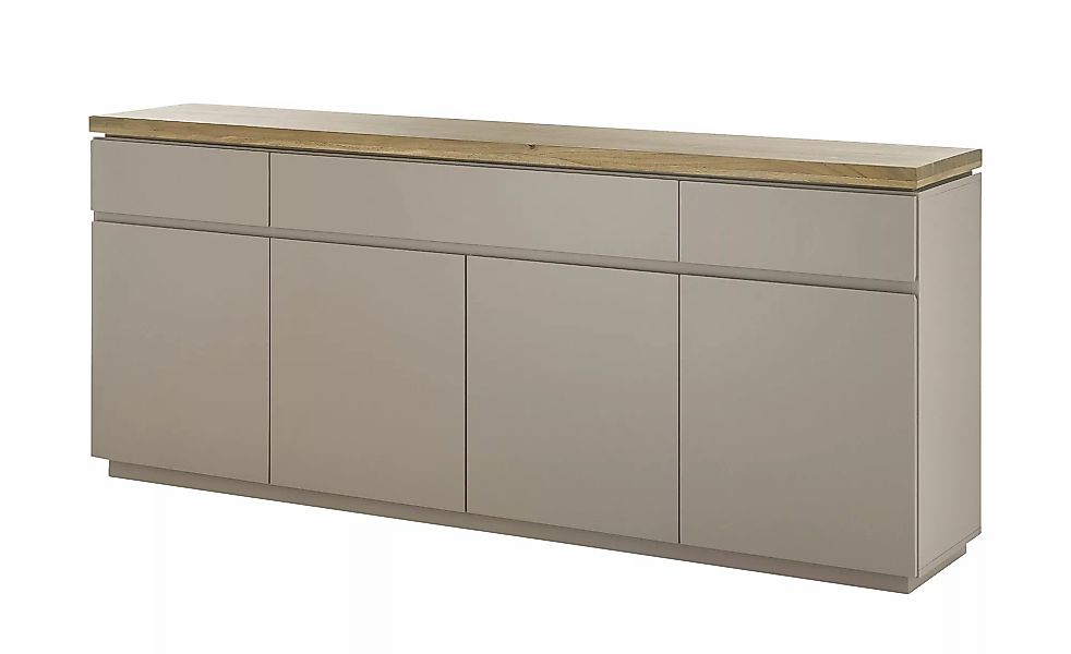 Sideboard  Brohl ¦ grau ¦ Maße (cm): B: 200 H: 86 T: 40 Kommoden & Sideboar günstig online kaufen