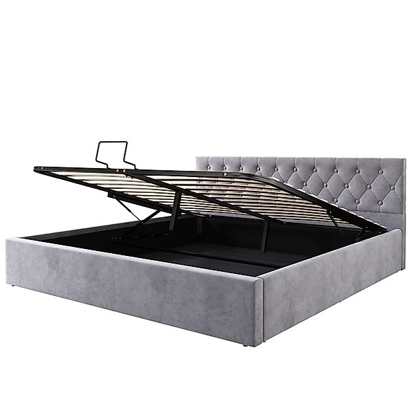 BlingBin Polsterbett Doppelbett, Stauraumbett, Jugendbett (1er günstig online kaufen