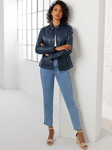 Mainpol Lederjacke ohne Kapuze günstig online kaufen