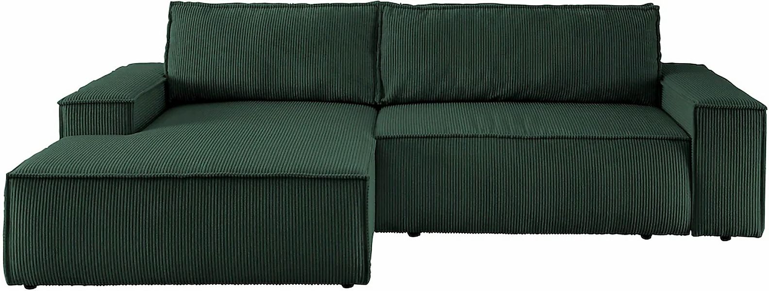 Home affaire Ecksofa SHERWOOD Schlafsofa 267 cm, L-Form, Schlaffunktion mit günstig online kaufen
