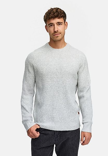 Indicode Strickpullover Herren INPeace O-Neck Pullover Herrenpullover mit R günstig online kaufen