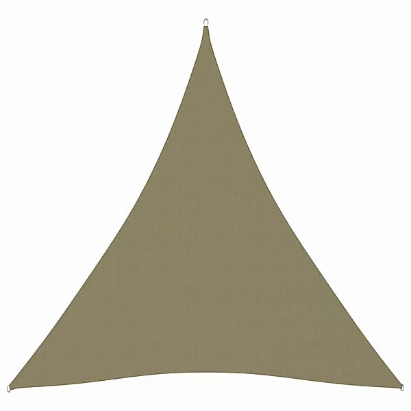 Sonnensegel Oxford-gewebe Dreieckig 3x4x4 M Beige günstig online kaufen