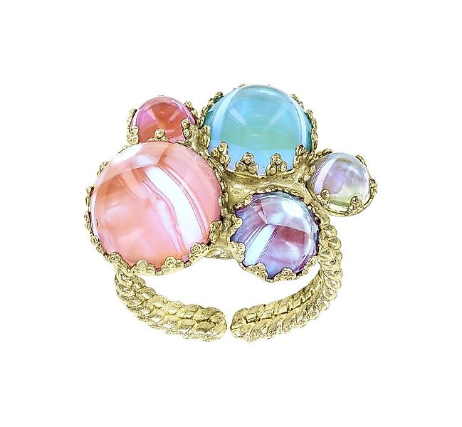 KONPLOTT Fingerring Konplott: Ring Honey Drops in Space günstig online kaufen