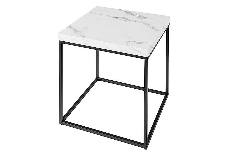 riess-ambiente Beistelltisch ARCHITECTURE 45cm weiß / schwarz (Einzelartike günstig online kaufen