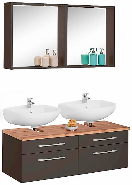 welltime Badmöbel-Set "Davos" 3 Stk. tlg. günstig online kaufen