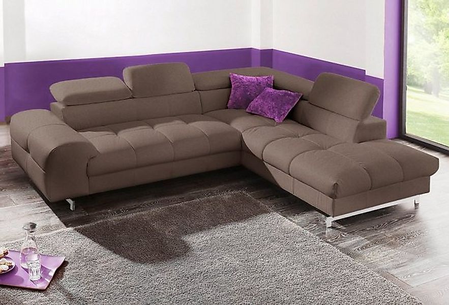 COTTA Polstergarnitur "Chef L-Form", (Set), Set bestehend aus: Ecksofa mit günstig online kaufen