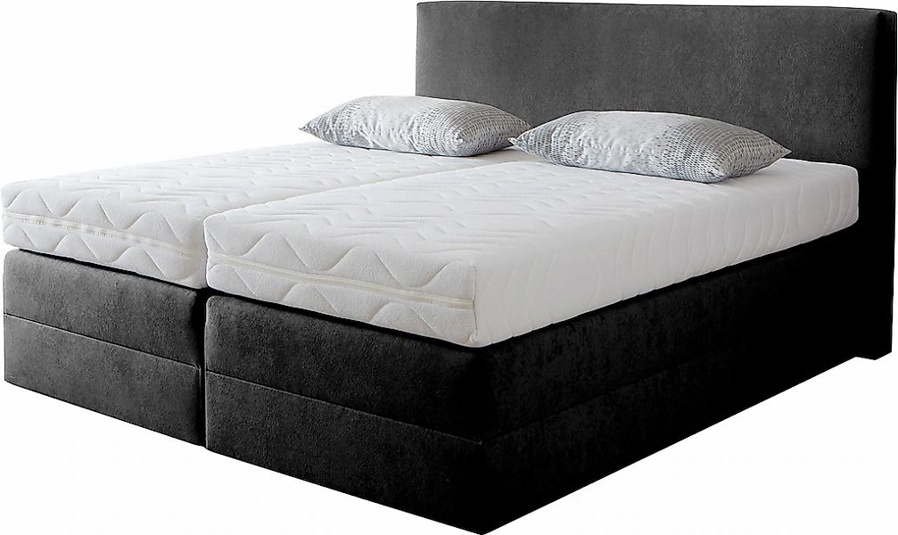 Westfalia Schlafkomfort Boxspringbett wahlweise mit Kaltschaum-Topper günstig online kaufen