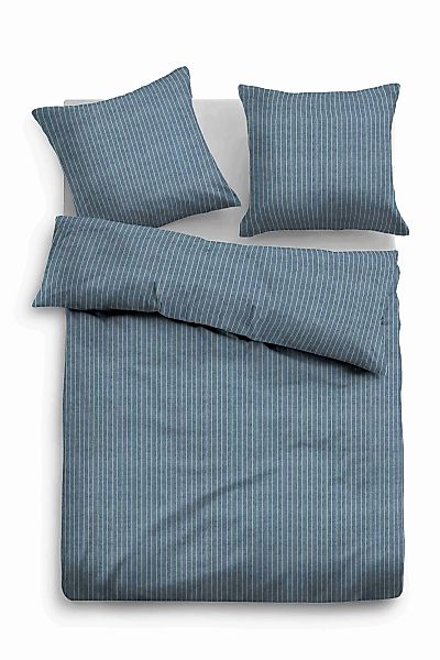 Bettwäsche Melange Jeans 135x200 günstig online kaufen