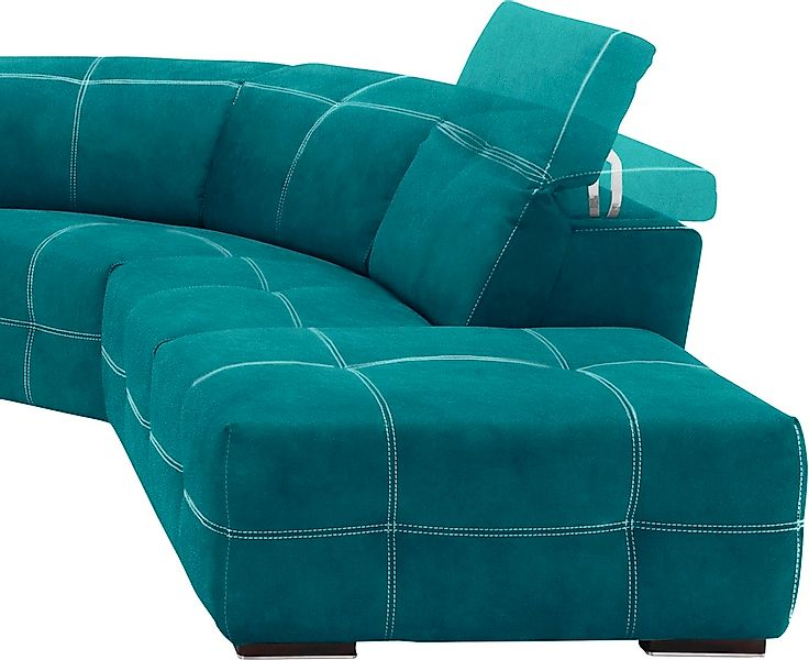Egoitaliano Ecksofa "Sauvanne", wahlweise mit elektrischer Relaxfunktion, K günstig online kaufen