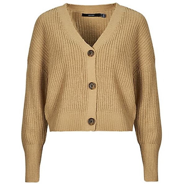 Vero Moda Strickjacke VMLEA LS V-NECK günstig online kaufen