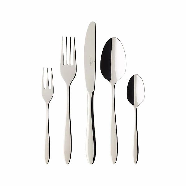Villeroy & Boch Besteck-Set "Tafelbesteck Annalena 30er Set silber" günstig online kaufen