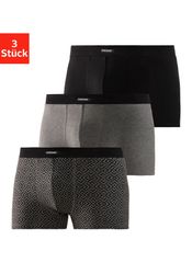 Bruno Banani Boxer "Boxershorts für Herren" Packung, 3 Stk. tlg., 1x mit mo günstig online kaufen