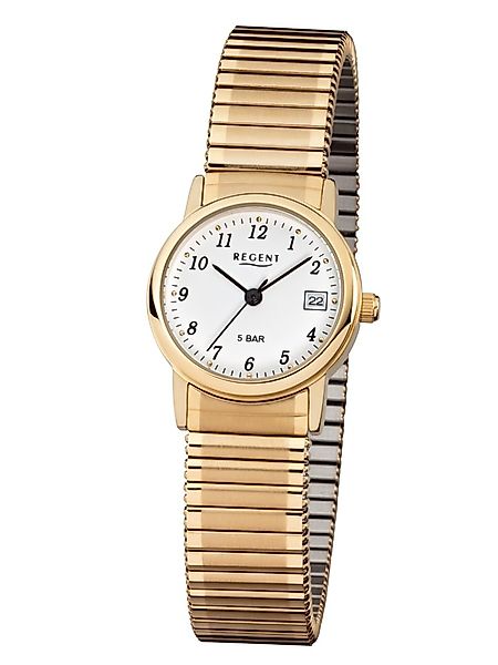 Regent Quarzuhr F-890 - 7610.45.99, Armbanduhr, Damenuhr, Edelstahlarmband, günstig online kaufen