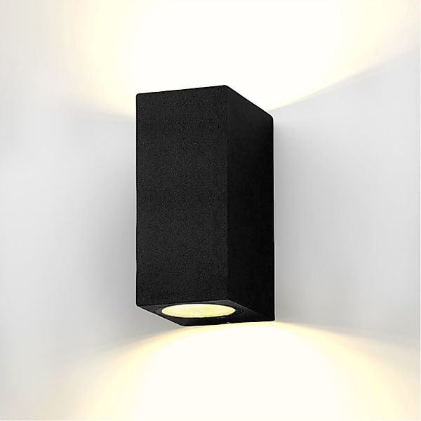 LETGOSPT Wandleuchte LED Außenleuchte Wand GU10 günstig online kaufen