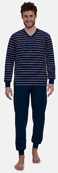 GÖTZBURG Schlafanzug Herren Pyjama lang mit günstig online kaufen