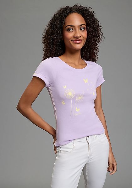 KangaROOS Kurzarmshirt Kurzarm, körpernahe Passform, bedrucktes Design günstig online kaufen