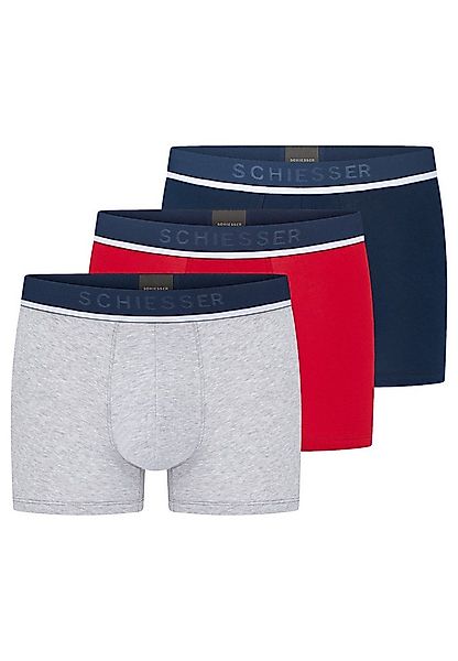 Schiesser Retro Boxer 3er Pack - 95/5 - Organic Cotton (Spar-Set) Retro Sho günstig online kaufen