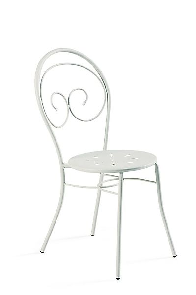 Gartenstuhl Mimmo Landhausstil perlweiß BS günstig online kaufen