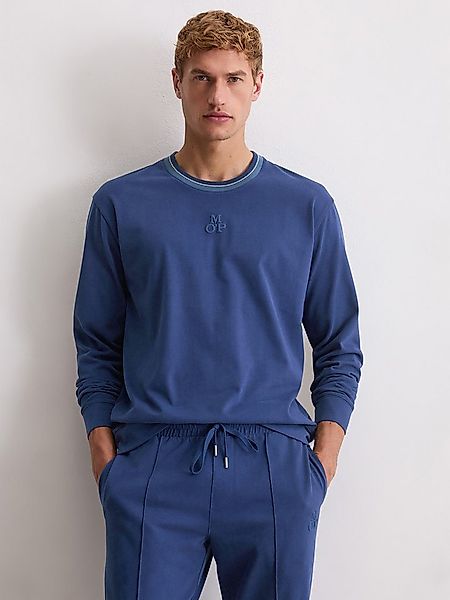 Marc O'Polo Pyjamaoberteil Heavy Jersey schlaf-oberteil nachthemd sleepshir günstig online kaufen