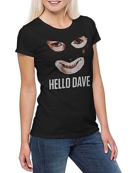 Urban Backwoods Print-Shirt Hello Dave Damen T-Shirt League Gentlemen Hallo günstig online kaufen