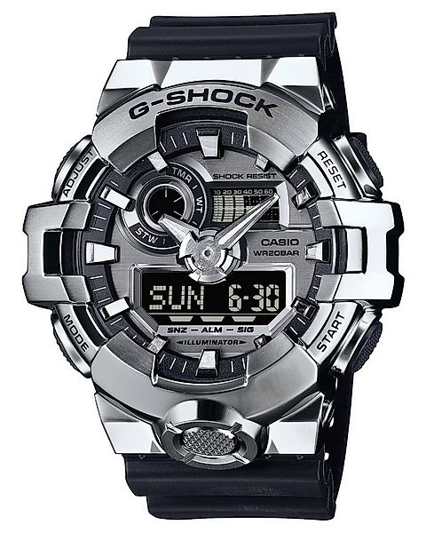 CASIO G-SHOCK Quarzuhr G-Shock G-Steel Schwarz/Stahl günstig online kaufen