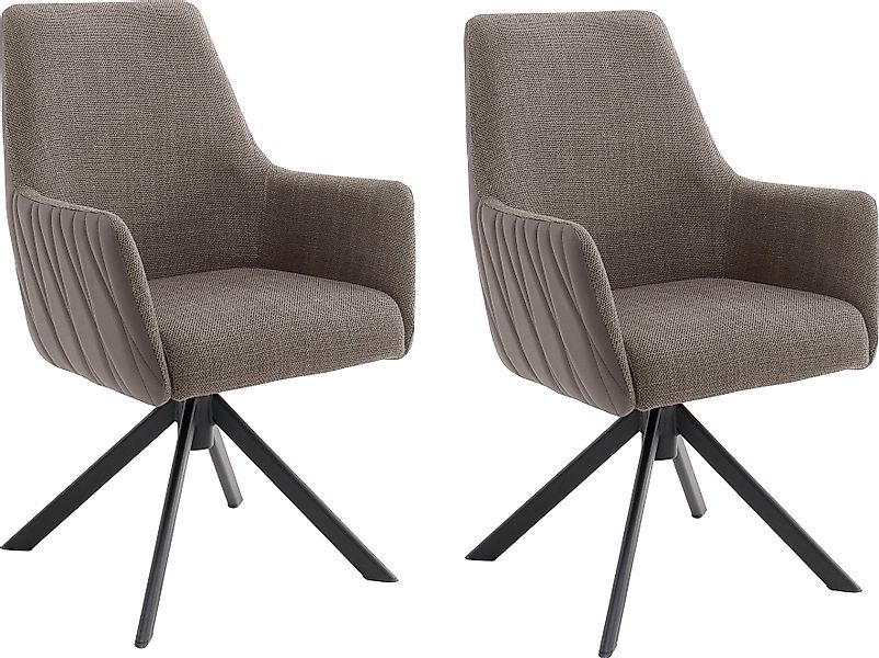 MCA furniture 4-Fußstuhl »Reynosa«, (Set), 2 St., Esszimmerstuhl 360°drehba günstig online kaufen