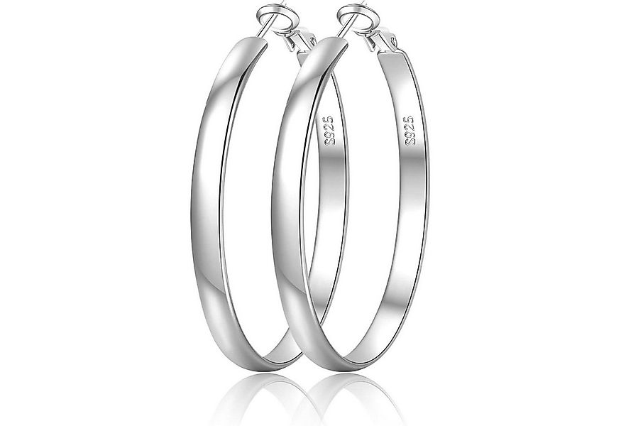 LuxusKollektion Schmuckset Creolen Silber 925 Damen 14K Vergoldet Hypoaller günstig online kaufen