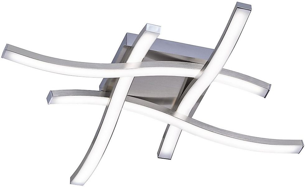 Reality Leuchten LED Deckenleuchte Route, LED fest integriert, Warmweiß, mo günstig online kaufen