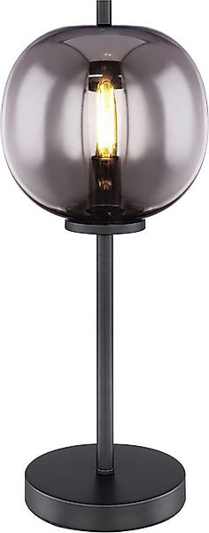 GLOBO LIGHTING Tischleuchte BLACKY, ohne Leuchtmittel, Tischlampe/Metall sc günstig online kaufen