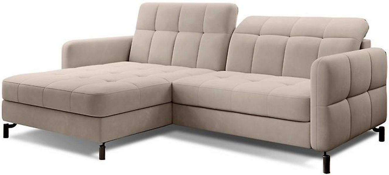 DB-Möbel Ecksofa Lorenne mit Schlaffunktion 225X160cm. Ecksofa vom Herstell günstig online kaufen