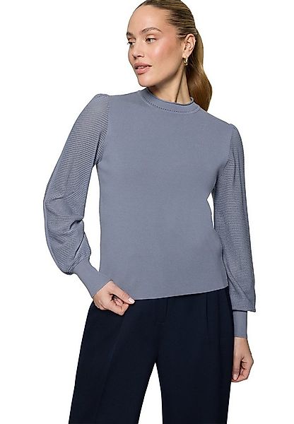 Zero Strickpullover Damen mit hohem Kragen (1-tlg) Plain/ohne Details günstig online kaufen