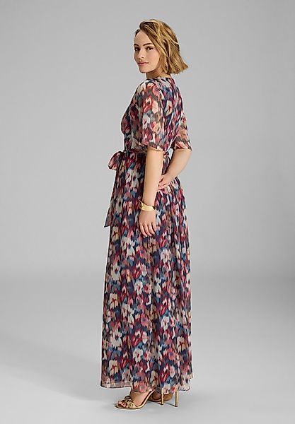 SWING Maxikleid Taillierter Schnitt mit fließendem günstig online kaufen