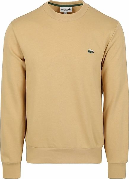 Lacoste Sweater Beige - Größe M günstig online kaufen