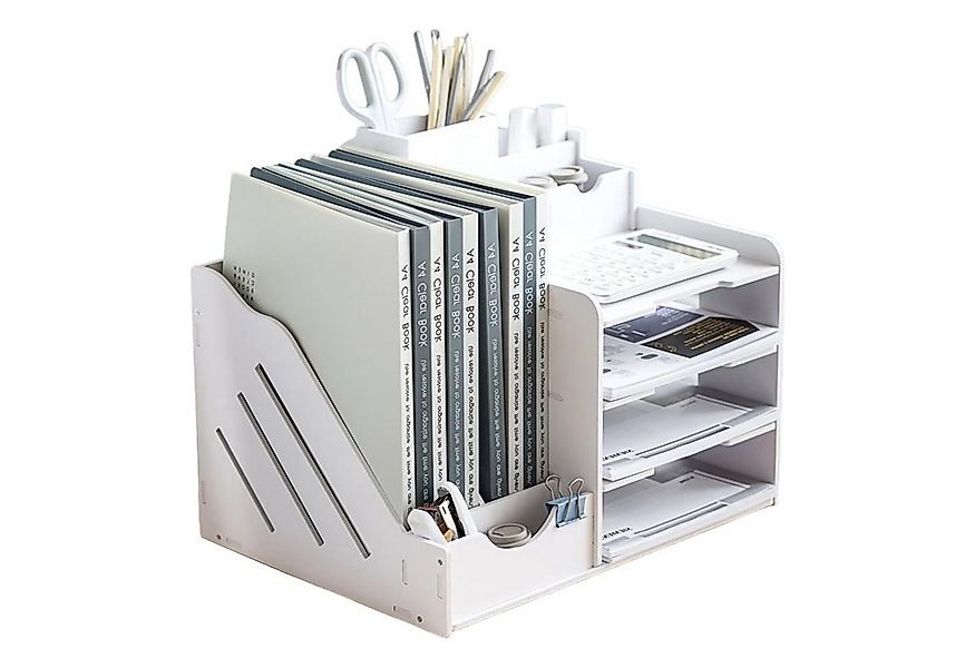 STILVORA Organizer Aktenregal Bücherregal Briefablage Dokumentenablage Steh günstig online kaufen